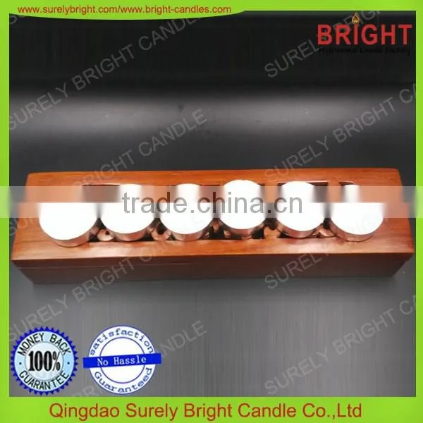 Household White Tealight Decorative Candle Unscented