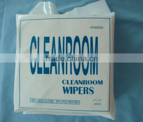 HIgh quality Laser cut Cleanroom Non-woven Wiper for industrial use