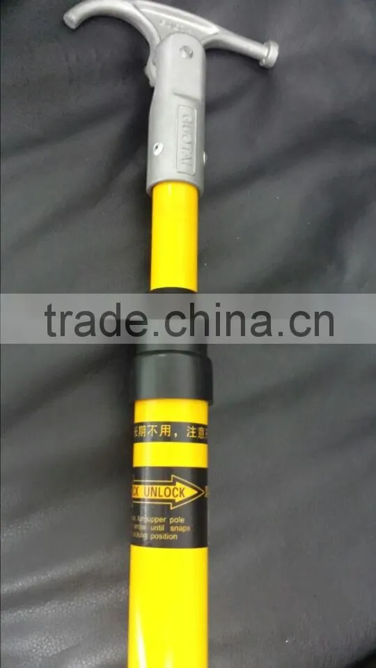 High voltage fiberglass telescopic hot stick made in China