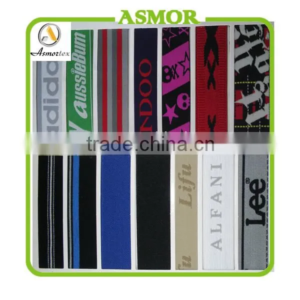 Woven elastic band webbing elastic strap