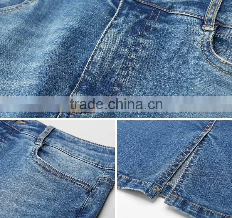 Fashion trendy Best jean skirt latest fashion wholesale jean skirts