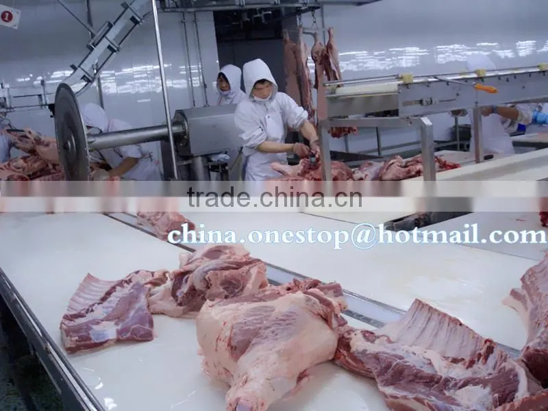 Slaughter Line for Sheep Cattle and Pig Abattoir Machine Slaughter Line for Swine and Bovine