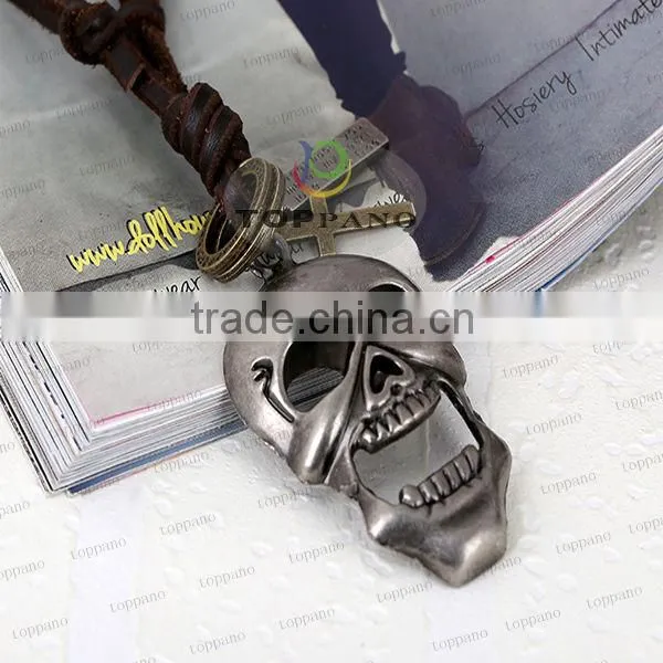 new handmade woven fashion genuine leather bracelet
