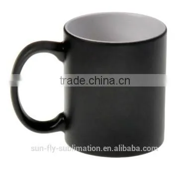 11oz. Color Changing Mug / Mat finished mug/ Colorful mug for promotion/ Color changing mug/ Mug for ADs