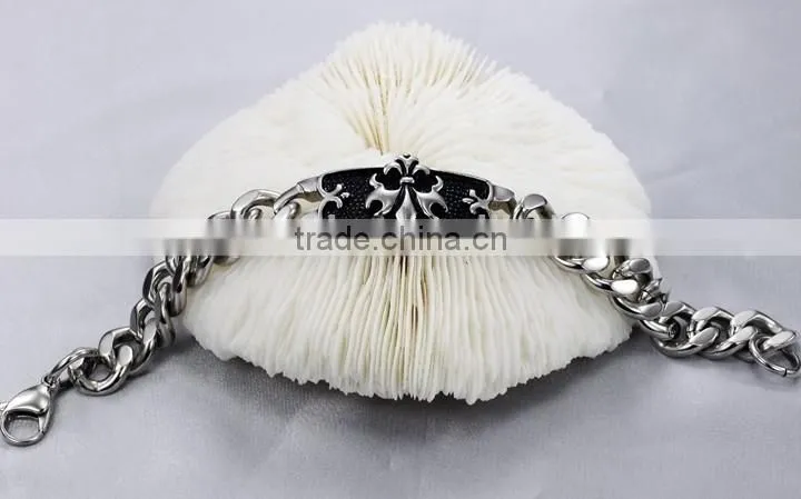 KSTONE 316L Stainless Steel punk style chain bracelett for Man