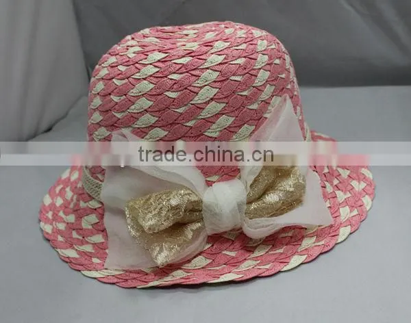 2016 Lastest Design Women's Summer Fashion Hat Straw Hat