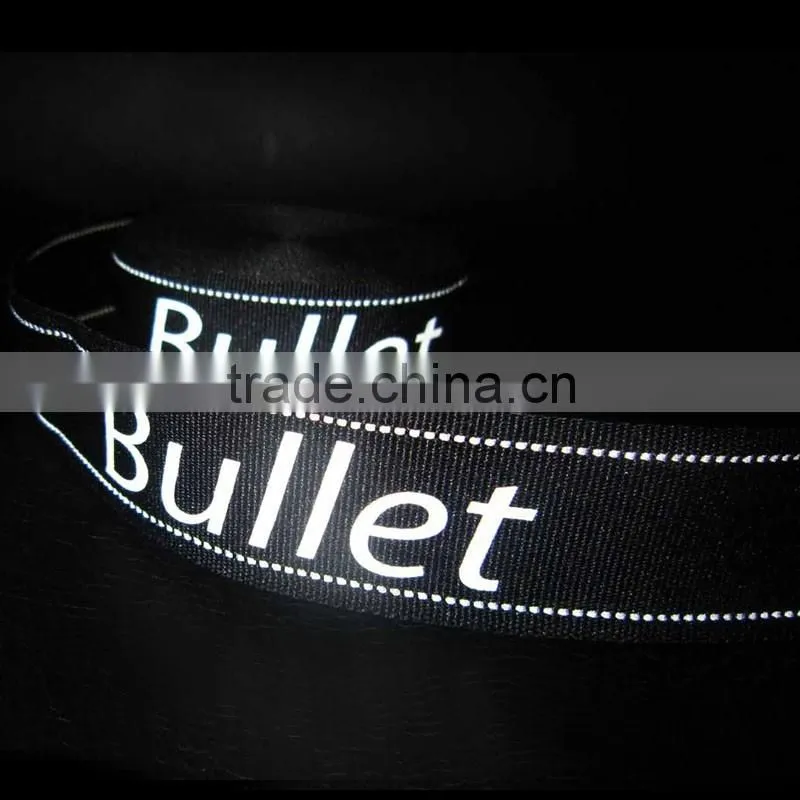 Reflective nylon webbing/High Visibility Custom Reflective Nylon Webbing