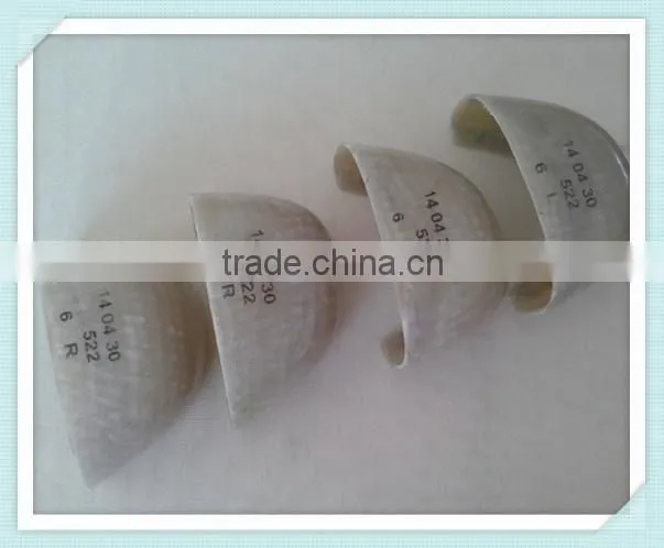 Plastic toe cap for safety shoes EN/CSA/ANSI standard