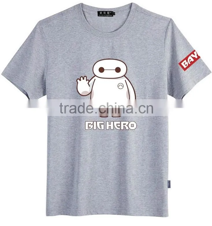 Cartoon warm male T-shirt