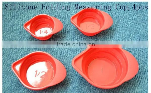 Professional durable silicone measuring cup