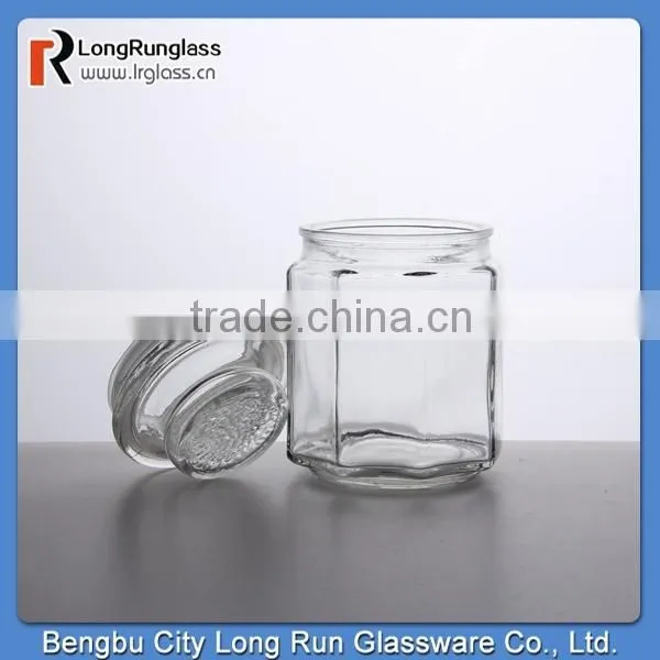LongRun 2015 new product 360ml/12oz glass contrainter nut tanks