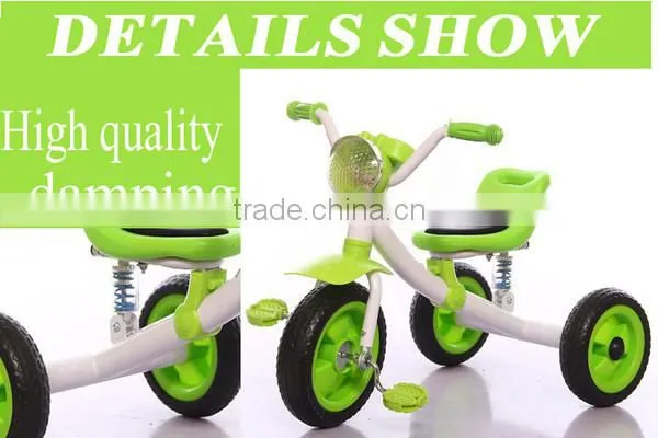2015 hot children tricycle with air tire,cheap kids 3 wheel pedal car baby tricycle.
