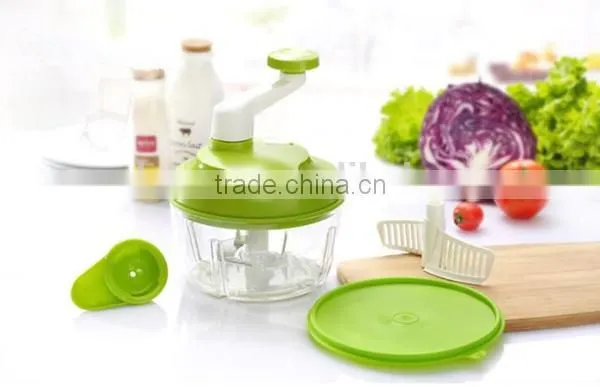 2016 Plastic Multi-function Manual Food Processor