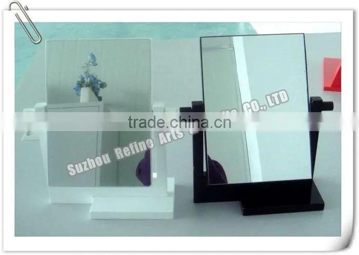 Wooden Table Mirror