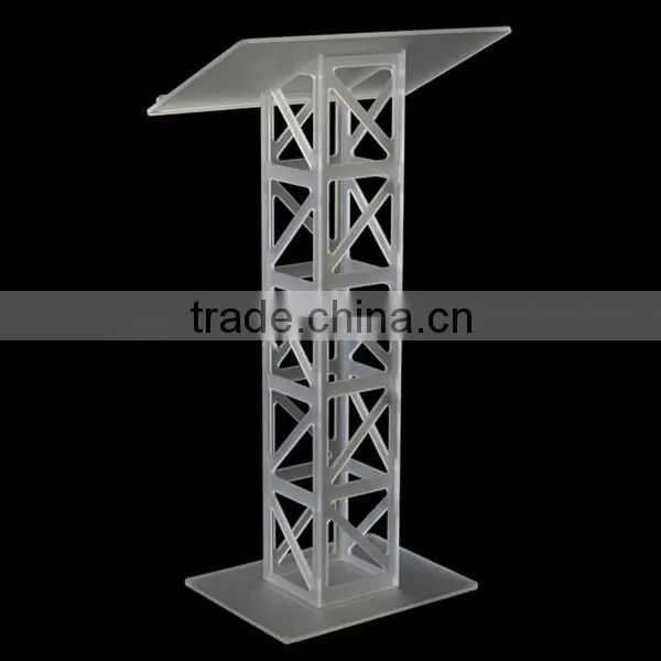Acrylic glass pulpit podiums,plexiglass pulpit podium