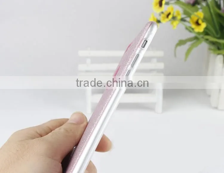 Glitter And Colorful Printing Phone Case For iPhone 6 TPU Case.