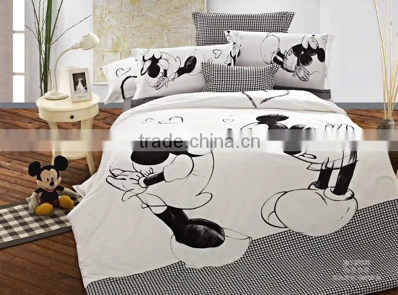 3D Animals Pastoral Cheap Cotton Quilt duvet Cover Sets 4pcs / Fashion Bedding Set Wholesale