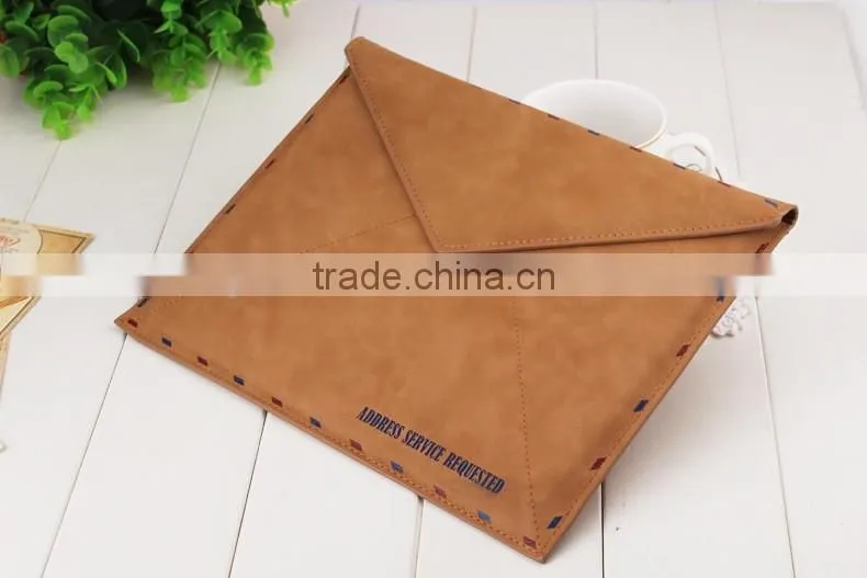 Classic Envelope Design For iPad Air 2 Case, Leather Case for iPad 6, For IPad Air2 / iPad Pro 9.7 Case Cover