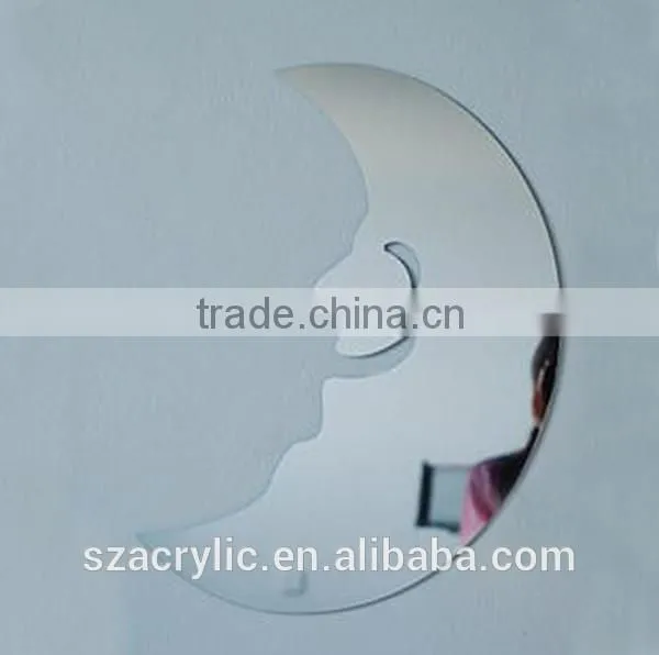 magnetic glass mirror sticker