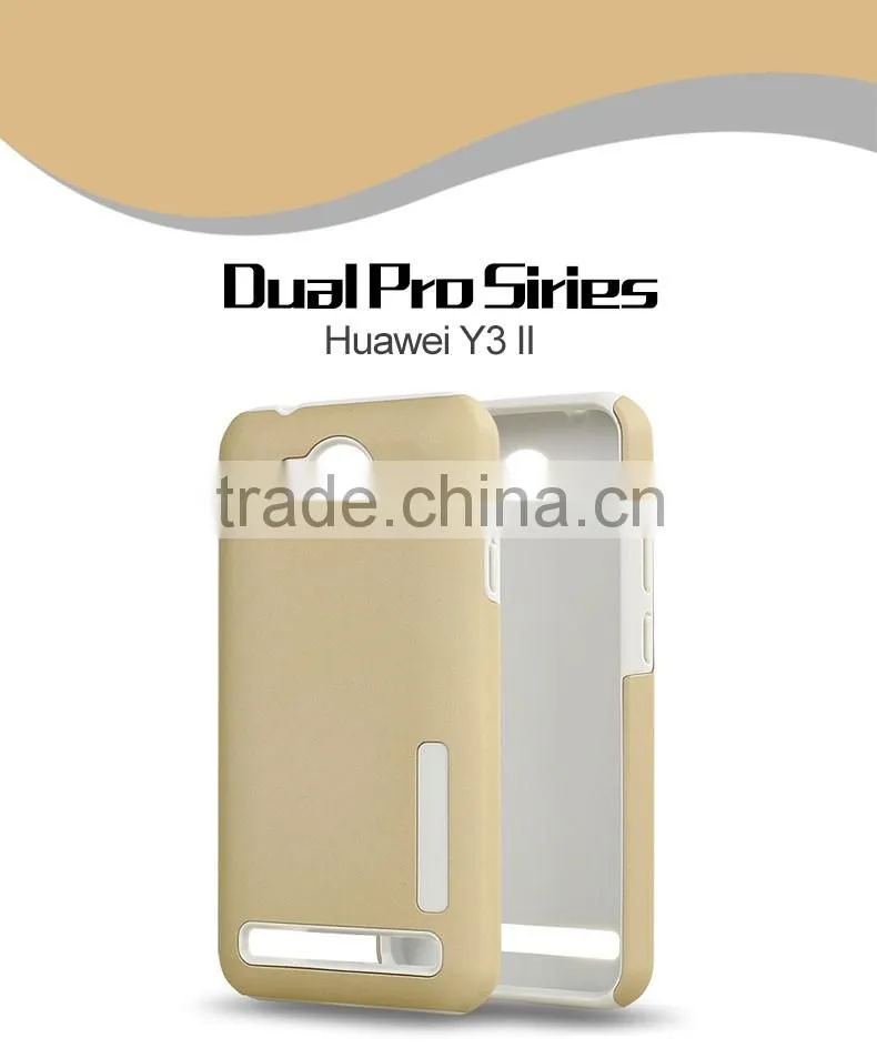 LZB New Arrival TPU PC 2 in 1 Hybrid Phone Case for Huawei Y3 II,for Huawei Y3 II Case