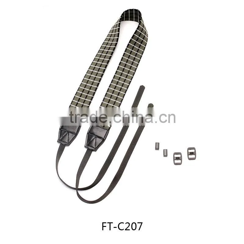 High Quality Squares Woven Camera Strap, Camera Belt