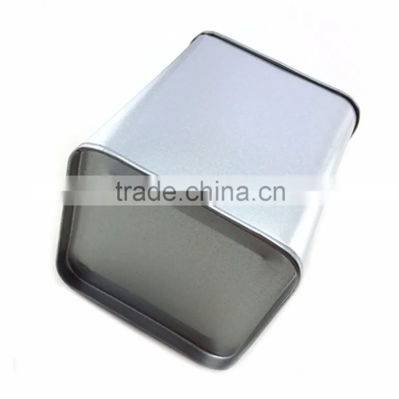 metal material eco friendly square indian spice tin