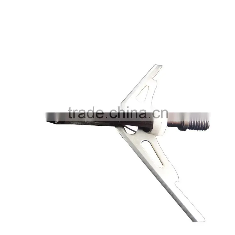 Hunting arrows 2 blade 125gn hunting broadheads iron ferrel broadheads
