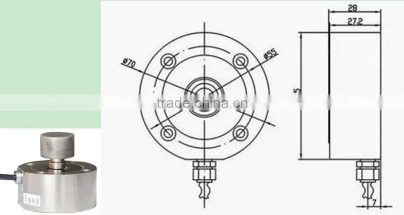 platform scale load cell