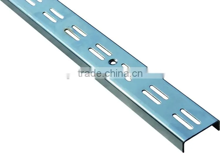 high quality double clothes shop display channel