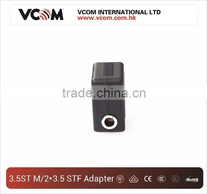 VCOM high quality 3.5STM/2*3.5STF adaptor
