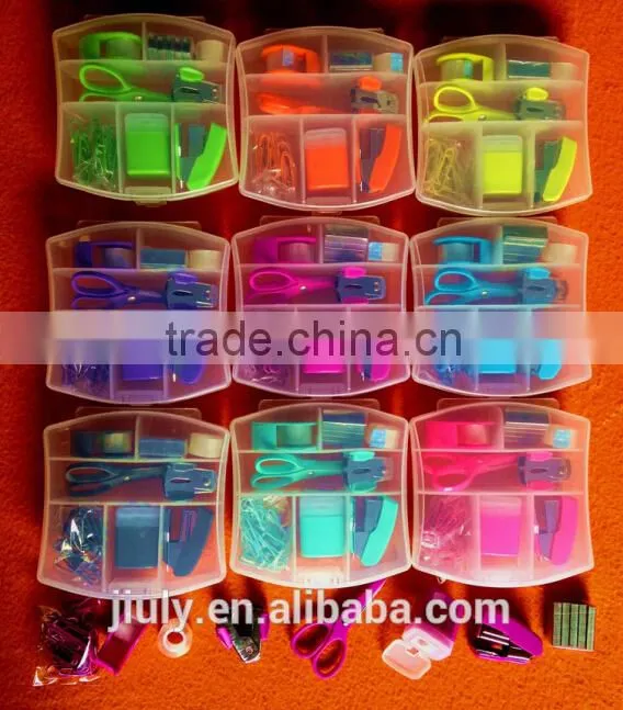 scissor highlighter andsticky note set stationery set for kids