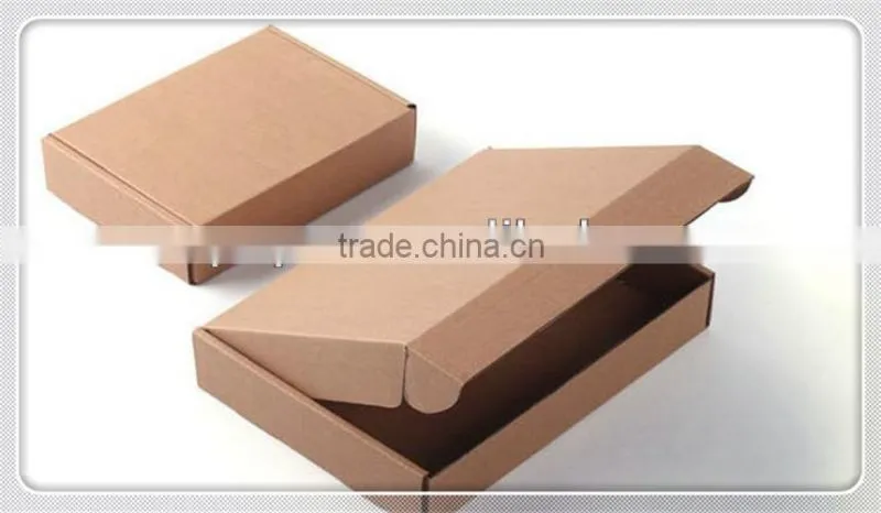 custom made small kraft brown paper boxes