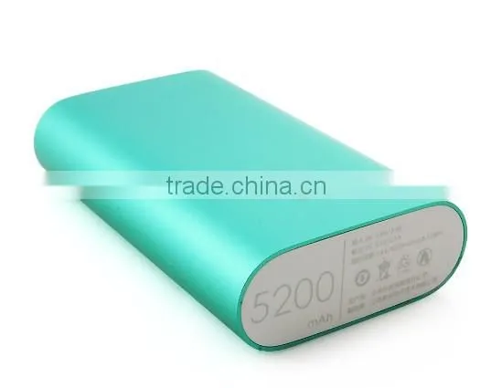 XIAOMI 5V 1.5A 5200mAh Power Bank for Smartphone Tablet Green