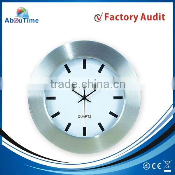 12INCH Aluminium dial wall clock for home or office decoration!