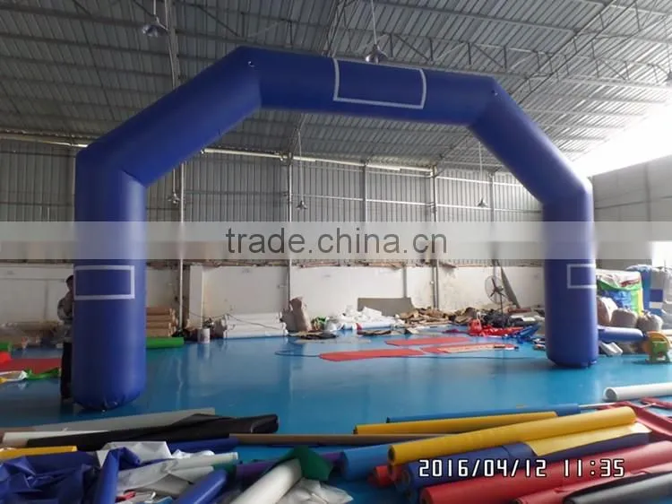 inflatable sticky arch with customized logo for your advertising event