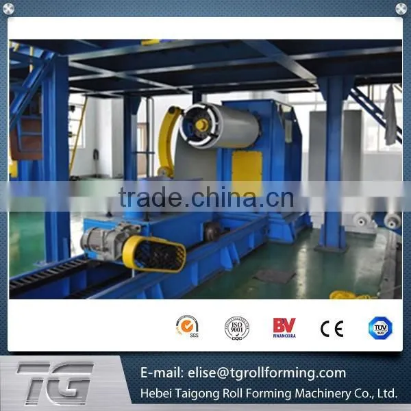 2016 hot sell, machine for sheet metal decoiler , steel roofing roll forming machine decoiler , steel rolling machine