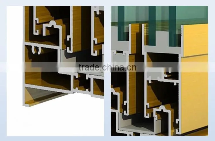 Aluminium Double Glazing Window Profile