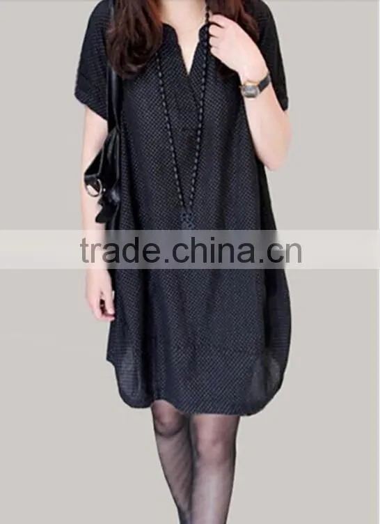 Cotton Linen V-neck Formal Casual Pregnancy Clothing Summer Plus Size