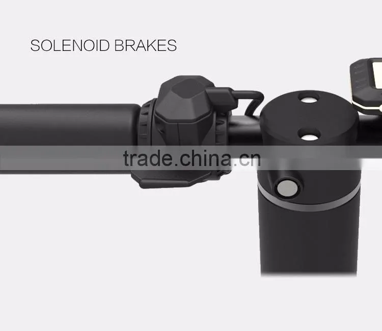 2016 New 5 inch foldable electric scooter carbon fiber road bike with led light