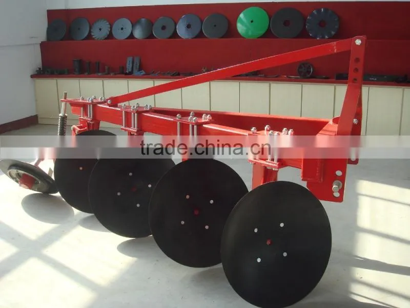 1LYT series one way disc plough--MORE HEAVY ,MORE STRONGER---65Mn plough blade--dry land--new one --agricultural tools
