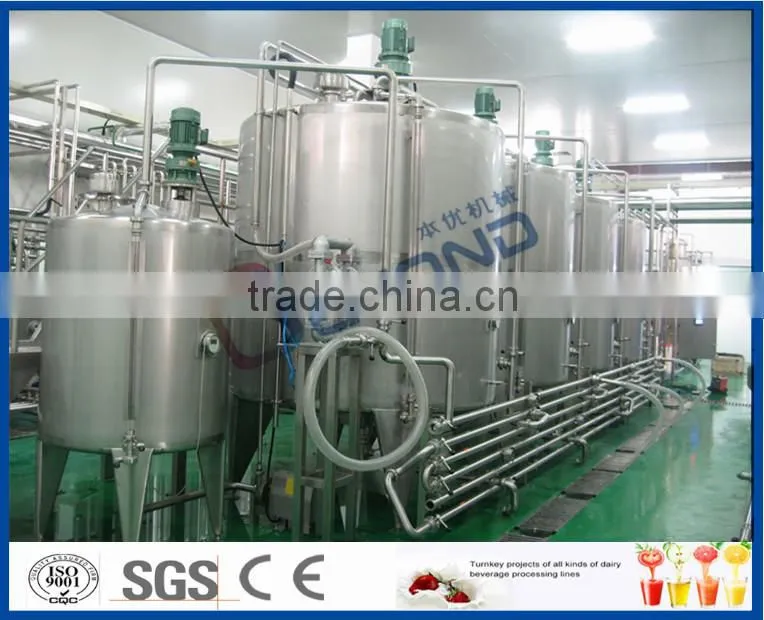 fruit juice processing line from concentrated juice