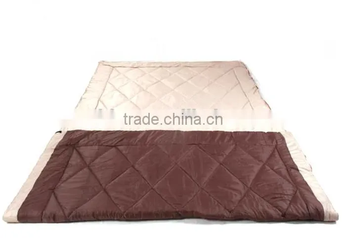 Portable camping outdoor 100% cotton flannel sleeping bag