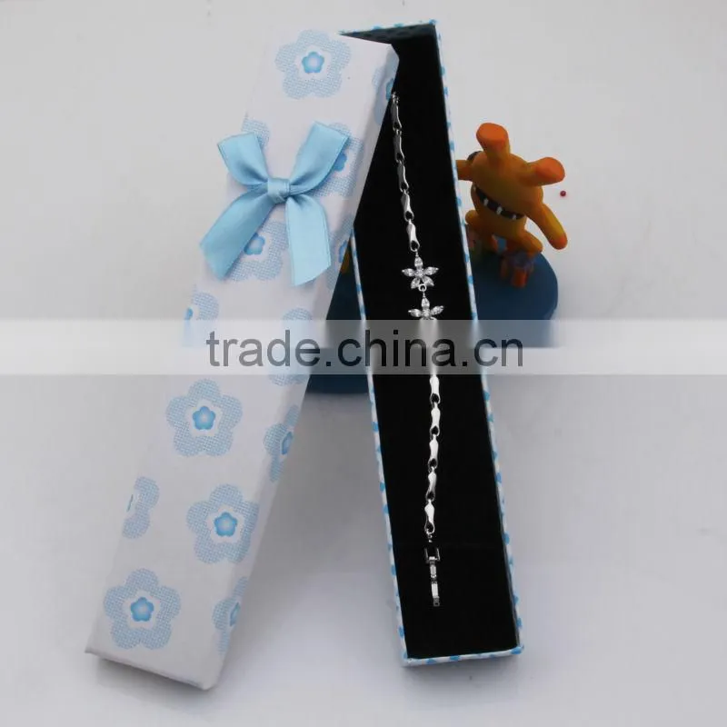 8.2" High Quality Paper Jewelry gift packaging bracelet box