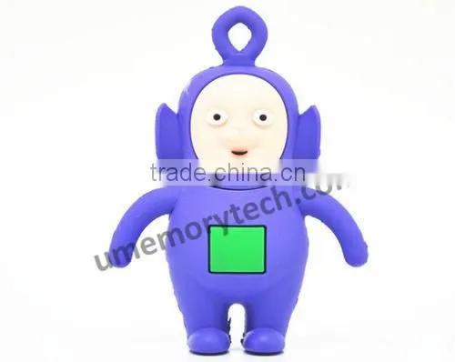 Lovely Teletubbies shape usb flash drive, bulk 4gb usb2.0 pen drive