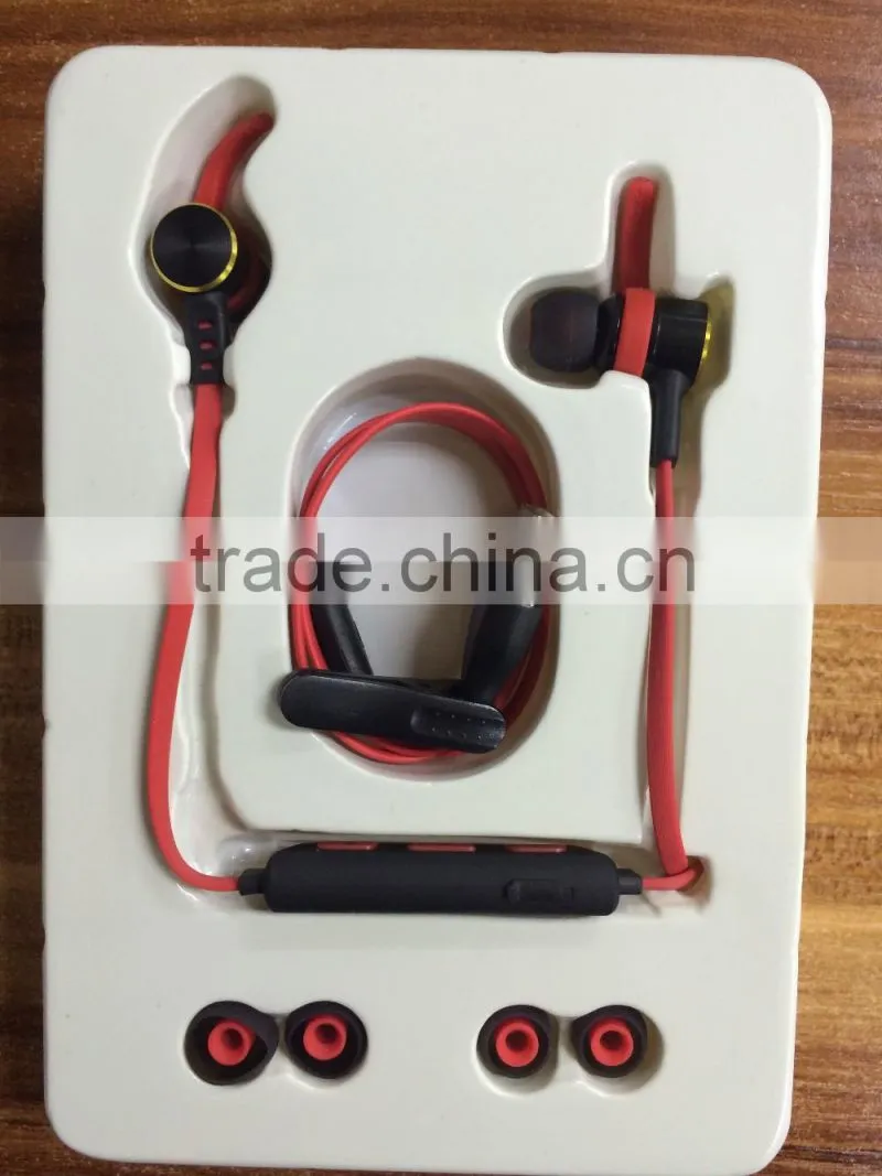 noodle cable metal sport bluetooth earbuds