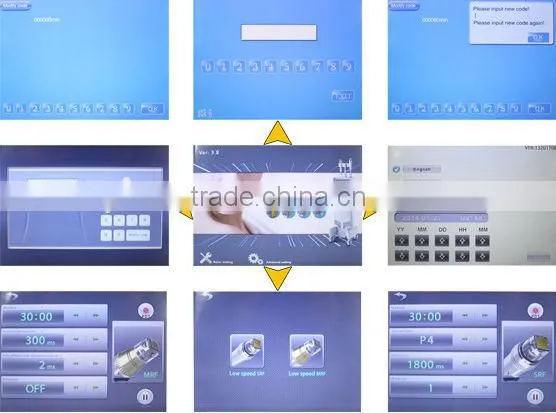 Treading hot products for skin care professional rf physical therapy machine