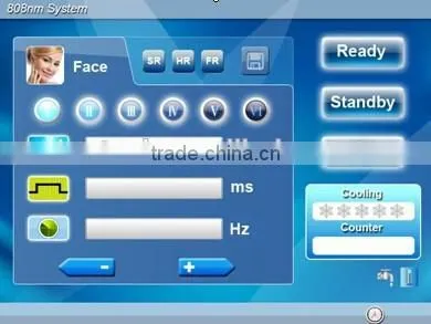 IPL laser for skin rejuvenation and hair removal 2 in 1 machine