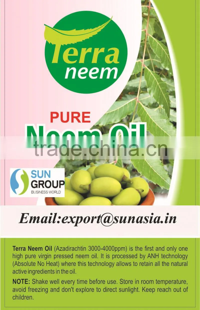 100 % Pure Neem Oil Cold Pressed