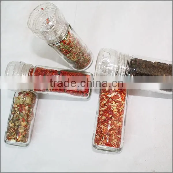 mixed spice in grinder
