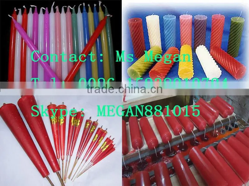 2016 Semi automatic candle making machine/industrial small candle making machines/machine for making candles with factory price